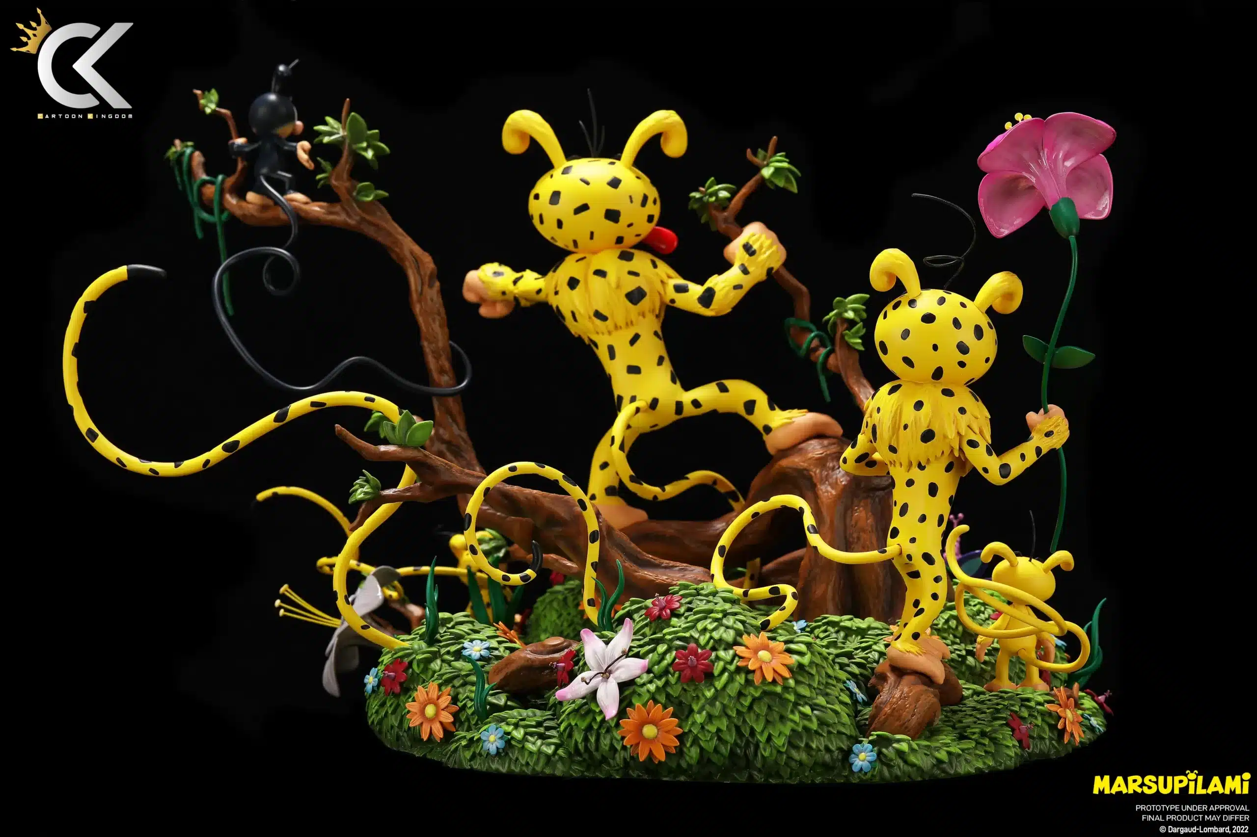Jemini Peluche Marsupilami Coussidou - Morbido Giocattolo Per Bambini, Età 12+ Mesi