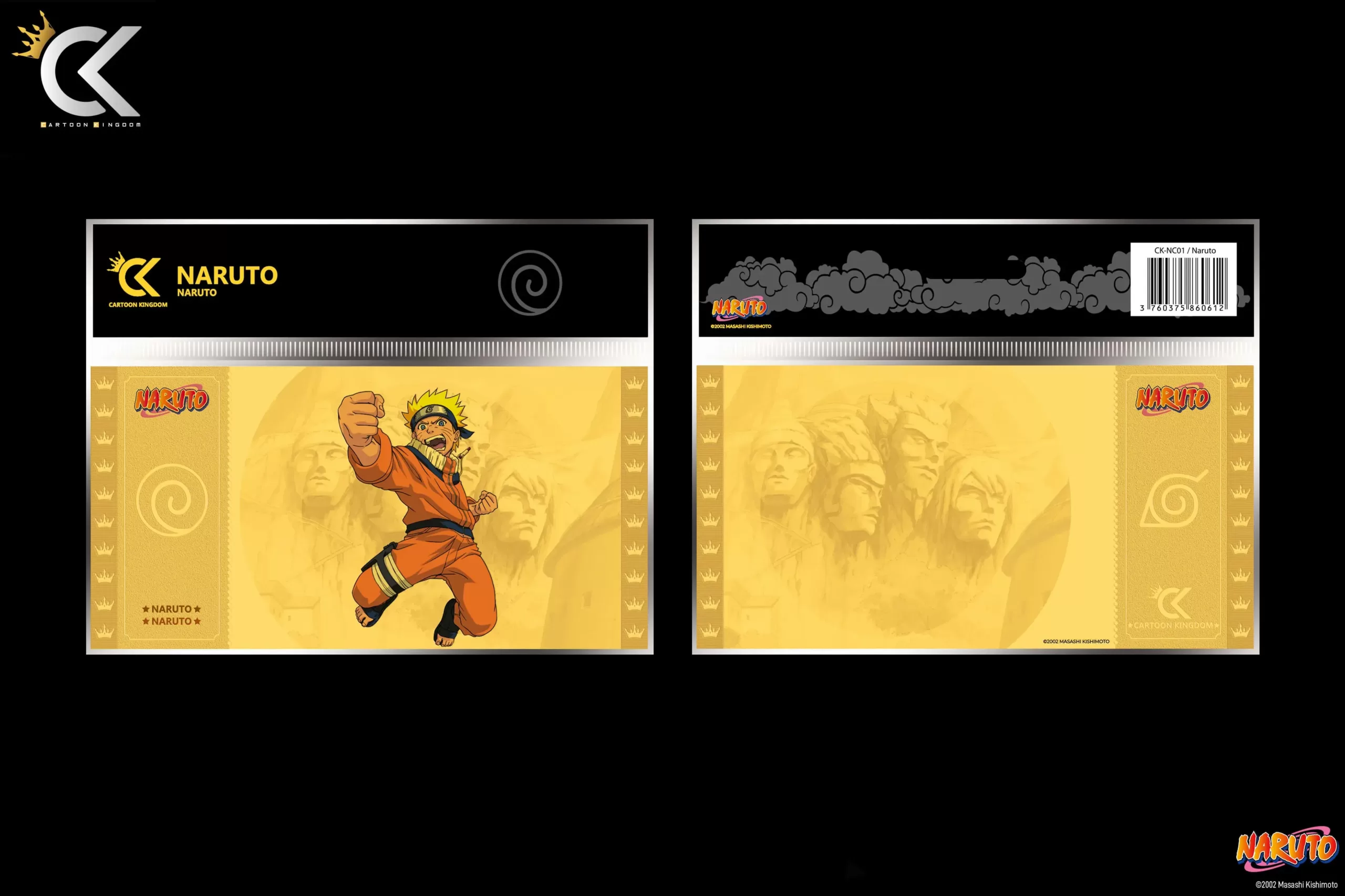 Ticket d'or Naruto Shippuden - Naruto: Monnaie et billets Manga chez  Cartoon Kingdom
