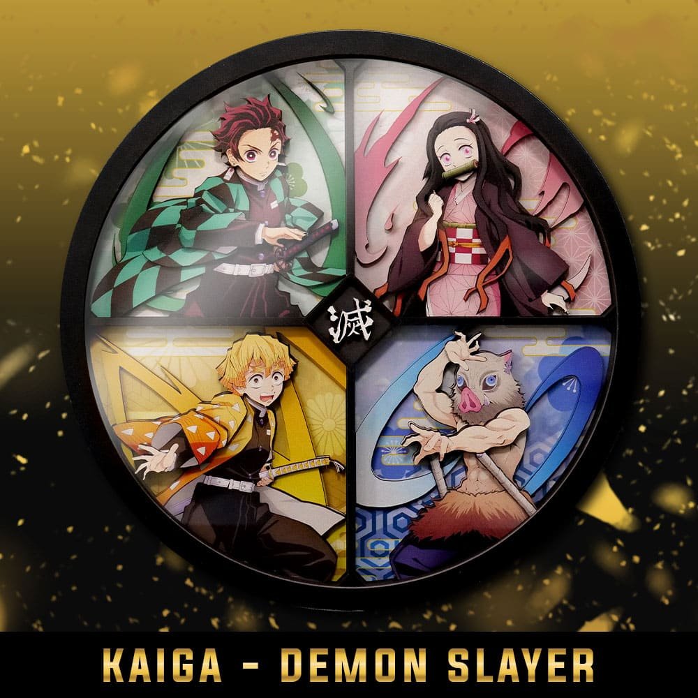 Kaiga Demon Slayer – Wood 3D Frame