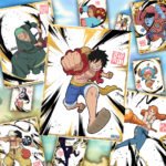Golden Poster One Piece - Brush Version - Limited Edition