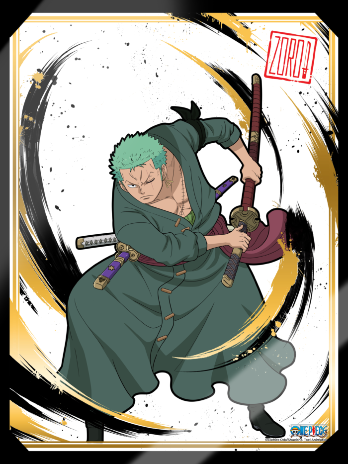 Golden Poster One Piece - Brush Version - Limited Edition – Image 3