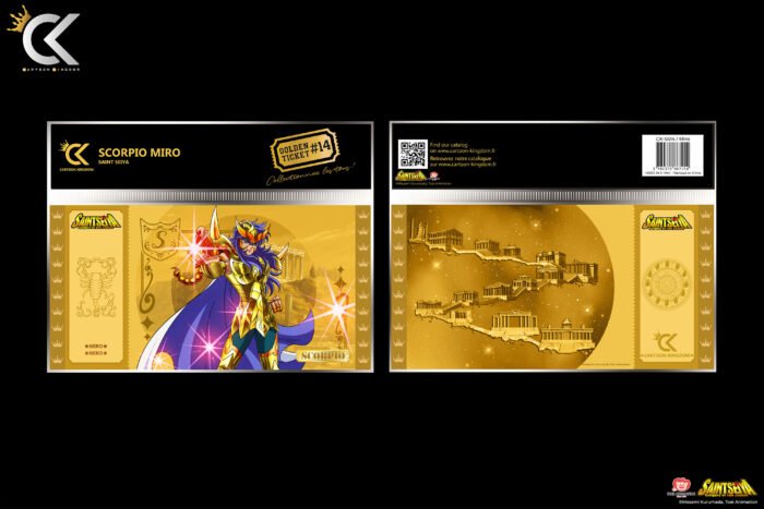 Golden Tickets SainT Seiya Coll.2 ( 12 Tickets ) – Image 6