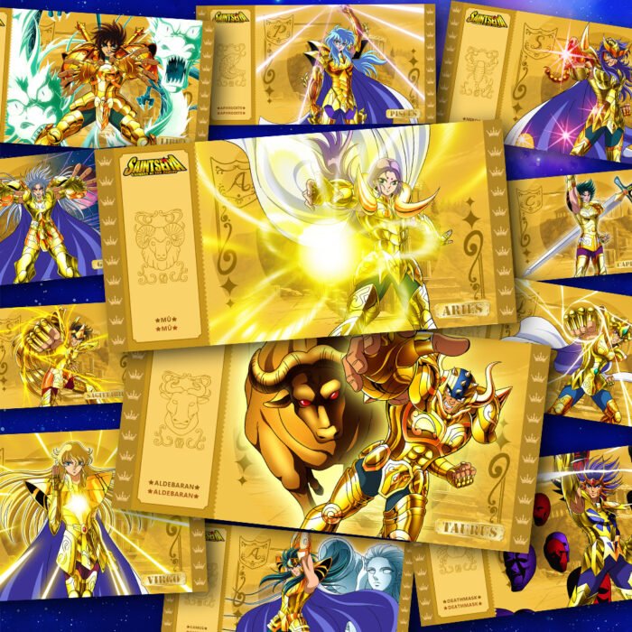 Golden Tickets SainT Seiya Coll.2 ( 12 Tickets )