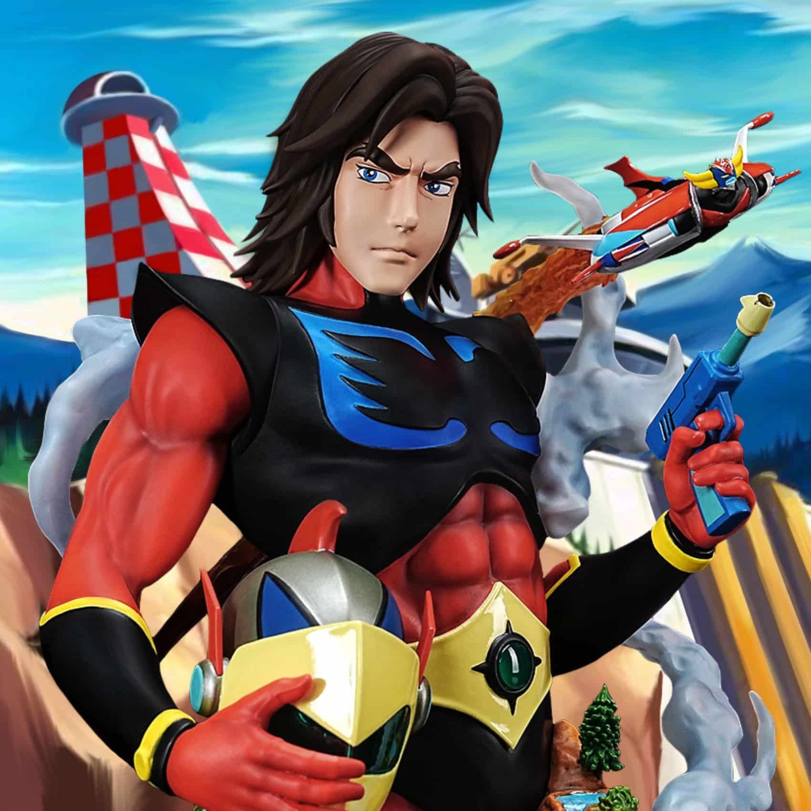 Statue / King Bust – Goldorak / Grendizer – Actarus / Duke Fleed – Limited Edition