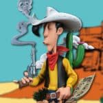 Statue / King Bust - Lucky Luke - Lucky Luke - Limited Edition