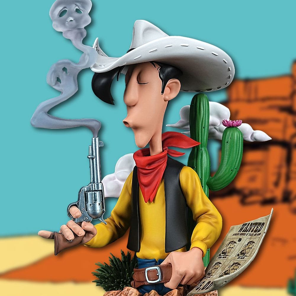 Statue / King Bust – Lucky Luke – Lucky Luke – Limited Edition
