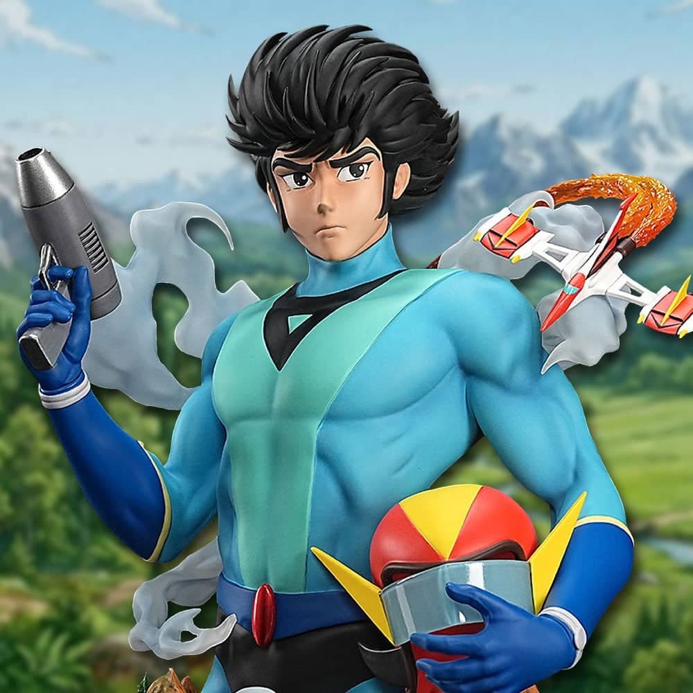 Statue / King Bust – Goldorak / Grendizer – Alcor / Kabuto – Limited Edition